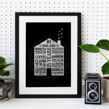 Load image into Gallery viewer, 25th Silver Wedding Anniversary Home Print