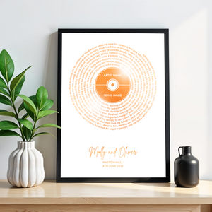 Vinyl Record Music Song Print