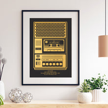 Load image into Gallery viewer, Cassette Player Favourite Song Print