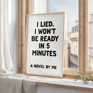 I Lied Print