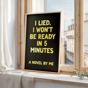 I Lied Print