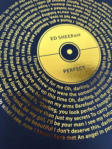 Vinyl Record Music Song Print