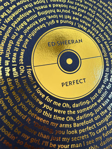 Vinyl Record Music Song Print