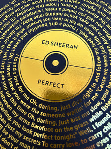 Vinyl Record Music Song Print