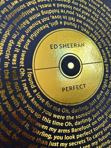 Vinyl Record Music Song Print