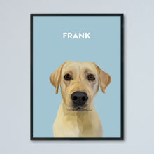 Load image into Gallery viewer, Personalised Pet Portrait Print