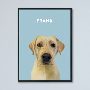 Personalised Pet Portrait Print