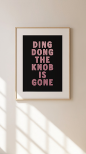 Ding Dong The Knob Is Gone