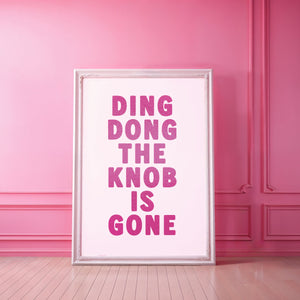 Ding Dong The Knob Is Gone