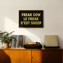 Load image into Gallery viewer, Freak Cow Le Freak C&#39;est Sheep Print