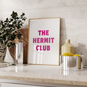 The Hermit Club Print