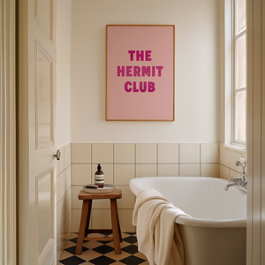 The Hermit Club Print