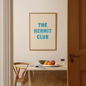 The Hermit Club Print