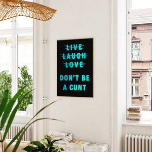 Live Laugh Love Print