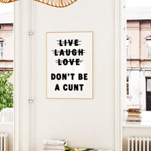 Load image into Gallery viewer, Live Laugh Love Print