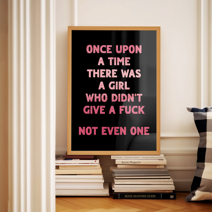 Once Upon A Time Print