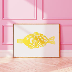 Soy Sauce Fish Print