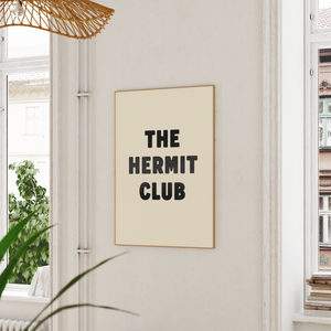 The Hermit Club Print