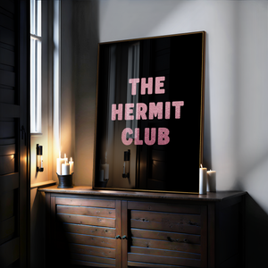 The Hermit Club Print