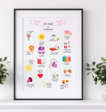 Load image into Gallery viewer, Personalised Illustrated Mum Print